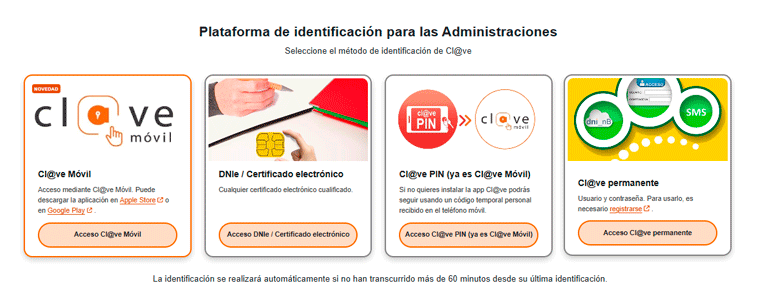 Sistemas de identificación electrónica para solicitar Apud Acta